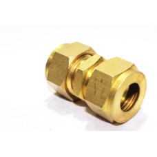 Brass Equal Union Olive Couplings Straight Compression Ferrule Fitting